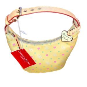 Dooney & Bourke Classic Signature Canvas Hearts Bag NWOT